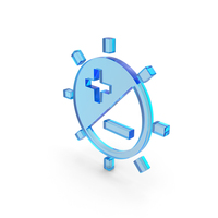 Brightness Plus Or Minus Icon PNG & PSD Images