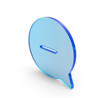 Chat Bubble Messenger Minus Symbol PNG & PSD Images