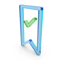 Tag With Tick Mark Icon PNG & PSD Images