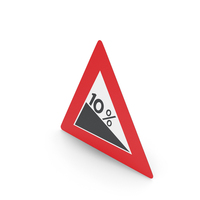 Dutch Sign Steep Hill Downward PNG & PSD Images