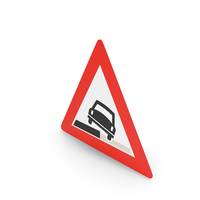 Norwegian Sign Dangerous Verges PNG & PSD Images