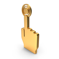 Hand Click Button Symbol PNG & PSD Images