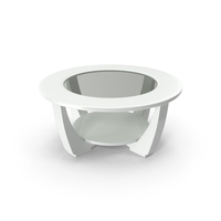 White Coffee Table PNG & PSD Images