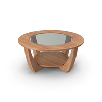 Wood Oiled Coffee Table PNG & PSD Images
