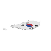 South Korea Map PNG & PSD Images