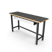 3 Drawer Steel Garage Bench Grey PNG & PSD Images