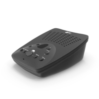 Answering Machine ATT Black PNG & PSD Images