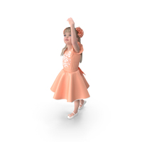 Dancing Girl Child Beautiful Dress PNG & PSD Images
