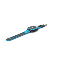 Kids Smart Watch Blue PNG & PSD Images