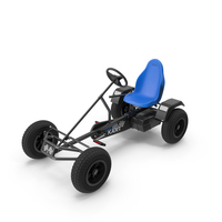 Pedal Go Kart Blue PNG & PSD Images