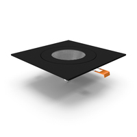 Square Modular Ceiling Light Black PNG & PSD Images