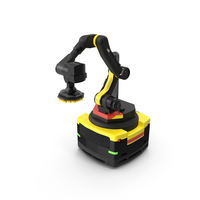 Warehouse Loader Robot Yellow PNG & PSD Images
