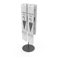 Wet Umbrella Bags with Stand PNG & PSD Images