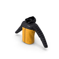 Yellow Columbia Jacket PNG & PSD Images