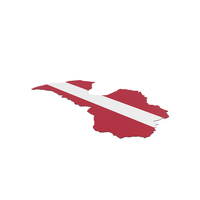 Latvia Map PNG & PSD Images