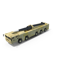 Atomic Missile on Road Mobile Vehicle PNG & PSD Images