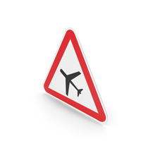 Portuguese Low Flying Aircraft Sign PNG & PSD Images