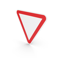 Portuguese Give Way Sign PNG & PSD Images