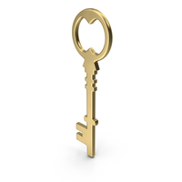 Bronze Key Icon PNG & PSD Images
