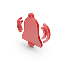 Red Bell Symbol PNG & PSD Images