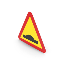 Swedish Speed Reduction Bump Sign PNG & PSD Images