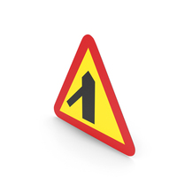 Swedish Skewed Side Road Priority On Left Sign PNG & PSD Images