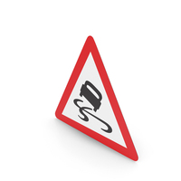 Swiss Slippery Road Sign PNG & PSD Images