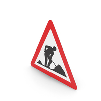 Swiss Roadworks Sign PNG & PSD Images