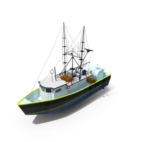 Sandy Dory Longline Vessel PNG & PSD Images