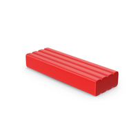 Red Polymer Clay PNG & PSD Images