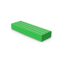 Green Polymer Clay PNG & PSD Images