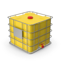 Yellow Water Container PNG & PSD Images