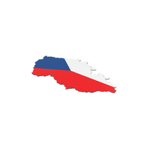 Czech Republic Map PNG & PSD Images