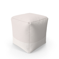 Cotton Canvas Pouf By Westelm PNG & PSD Images