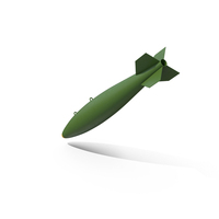 Falling Aircraft Bomb PNG & PSD Images