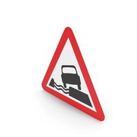 UK Water Course Alongside Road Sign PNG & PSD Images