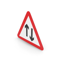 UK Sign Two Way Traffic PNG & PSD Images