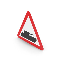 UK Slow Moving Military Vehicles Sign PNG & PSD Images