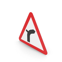 UK Junction On A Bend Sign PNG & PSD Images