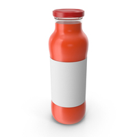 Tomato Juice Bottle PNG & PSD Images