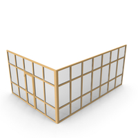 Glass Partition Wall Brown PNG & PSD Images