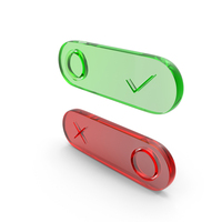 Choose Wrong Right Button Voting PNG & PSD Images