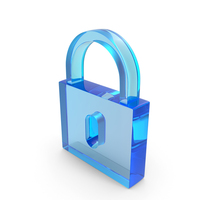 Lock Secure PNG & PSD Images