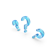 Three Question Marks PNG & PSD Images