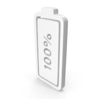 Battery 100 Percent Charger Full Icon PNG & PSD Images