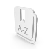 Dictionary A-Z Icon PNG & PSD Images
