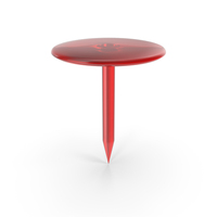 Flat Drawing Pin PNG & PSD Images