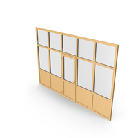 Glass Partition Wall Brown PNG & PSD Images