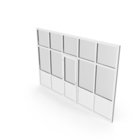 White Glass Partition Wall PNG & PSD Images