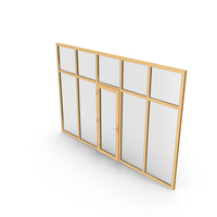 Brown Glass Partition Wall PNG & PSD Images